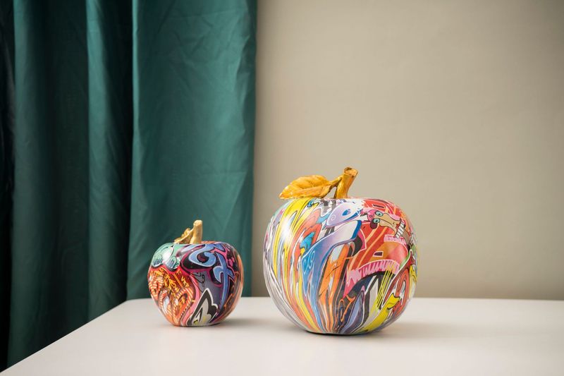 New Colorful Printed Ornament Creative Fruit Living Room Bookshelf Personalized Home Art Decoration_voghion.com