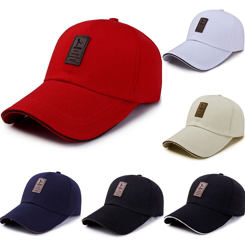 Cappello da camionista estivo in cotone da golf per sport all'aria aperta, per uomo e donna, regolabile, casual, per il tempo libero, tinta unita_voghion.com