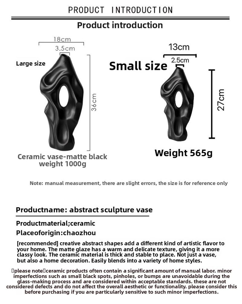 Vintage Floor Ornament Design Sense High-end New Chinese Style Niche Home Simple Ceramic Dried Flower Arrangement Vase_voghion.com