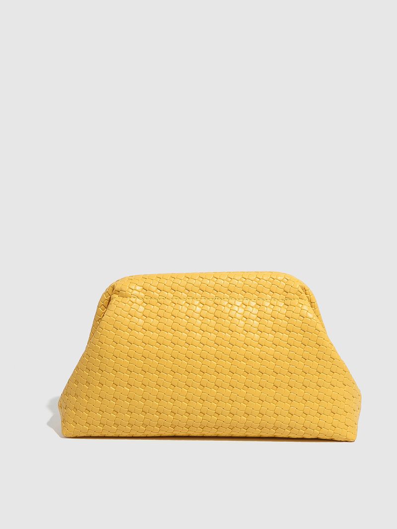 Borse da donna Borsa a conchiglia alla moda Borsa a tracolla monospalla Borsa a catena Borsa piccola intrecciata Borsa da donna Borsa a tracolla_voghion.com