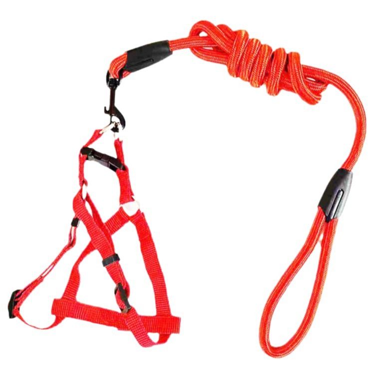Pet Harness Collar Two-Piece Three-Piece Set For Large Medium Small Dogs Dog Walking Leash_voghion.com