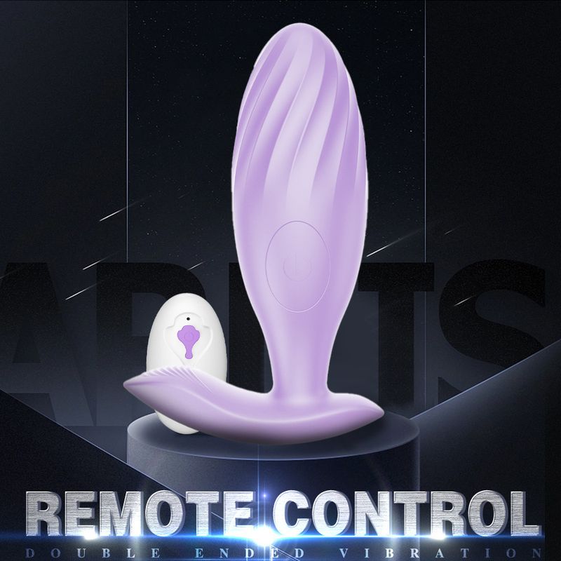 Afstandsbediening vibrator draagbare vibrerende anale plug prostaat massager mannelijke en vrouwelijke masturbator vibrator seksspeeltjes_voghion.com