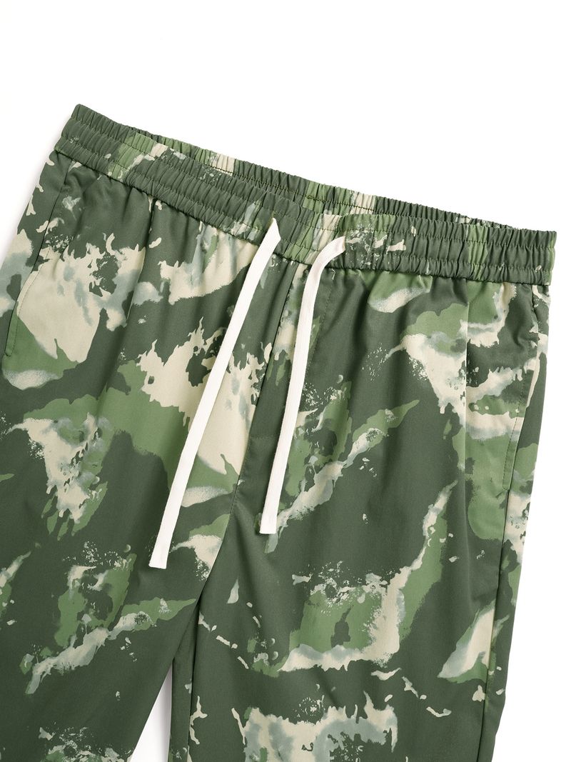 Men's Camouflage Sweatpants Casual Street Style Sportswear Lightweight Polyester Casual Style_voghion.com