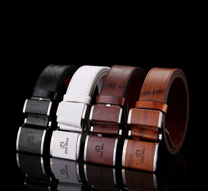 HEIßE Neue koreanische glatte schnalle business casual gürtel mode junge männer hosen designer marke gürtel_voghion.com