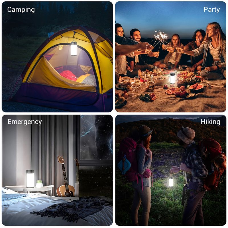 Outdoor Solar Camping Liicht laang halen portable Beliichtung Atmosphär Liicht LED Warnluucht waasserdicht Noutfall Opluedbank_voghion.com