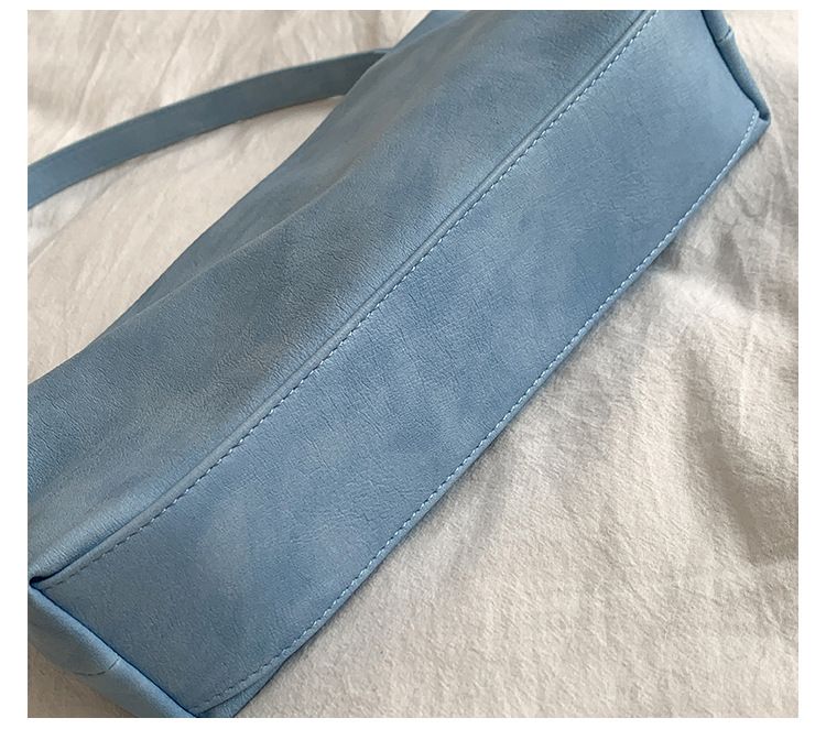 fashion 2025 New Soft Leather Women's Handheld High-end Hundred Small Square Scarf Shoulder Bag_voghion.com