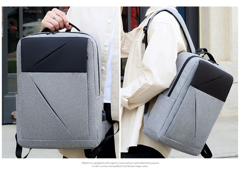 Mochila feminina multifuncional com carregamento USB, mochila escolar para estudantes universitários, mochila empresarial de grande capacidade para viagens internacionais de alta qualidade_voghion.com