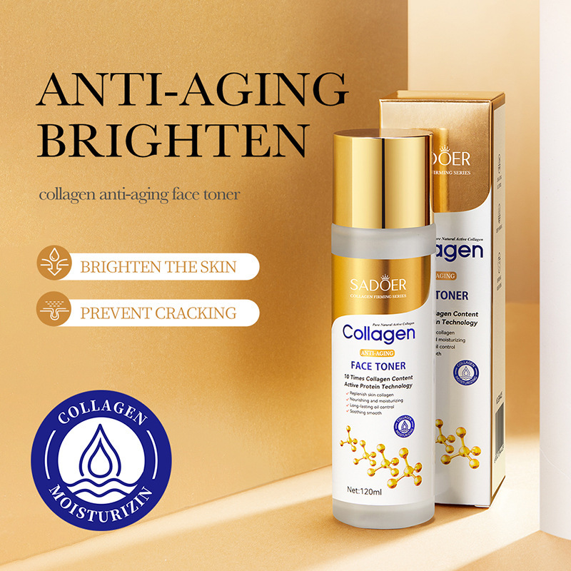SADOER Bone Collagen Anti Wrinkle Toner Moisturizes Mildly, Soothing, Moisturizing Makeup Water, Balanced And Delicate_voghion.com