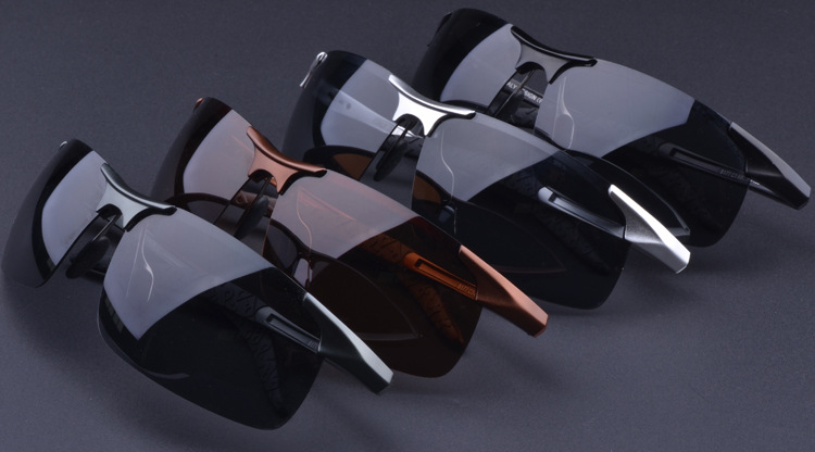 Klassische Retro-Sonnenbrille für Herren mit Farbwechsel und Nachtsicht aus Aluminium und Magnesium beim Fahren, Reiten, Schießen auf der Straße, polarisiert_voghion.com