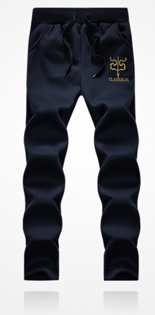 Ropa de hombre Invierno manga larga casual con capucha y polar con cremallera cárdigan pantalones de pierna recta chándal Primavera_voghion.com