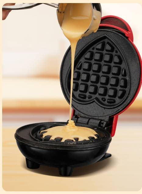 European, American, and British standard waffle maker, mini household bread maker, sandwich maker, breakfast machine, electric cake bowl_voghion.com