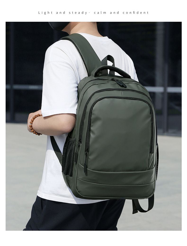 Zaino da uomo di alta qualità, borsa da lavoro per computer, borsa da scuola impermeabile per studenti delle scuole superiori, borsa sportiva casual_voghion.com