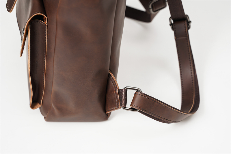 Neuer minimalistischer Retro-Rucksack in koreanischer Version, Freizeitrucksack, Herrenrucksack, Herren- und Damenrucksack, Reisetasche, Computertasche_voghion.com