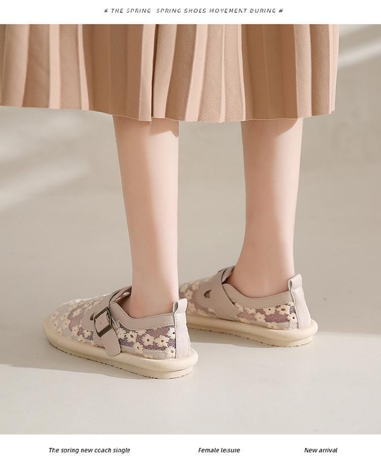 Baotou-Sandalen im Sommer, vielseitige Outdoor-Kleidung. Ein Fuß flache Anti-Rutsch-Büroarbeitsschuhe mit atmungsaktivem Mesh für_voghion.com