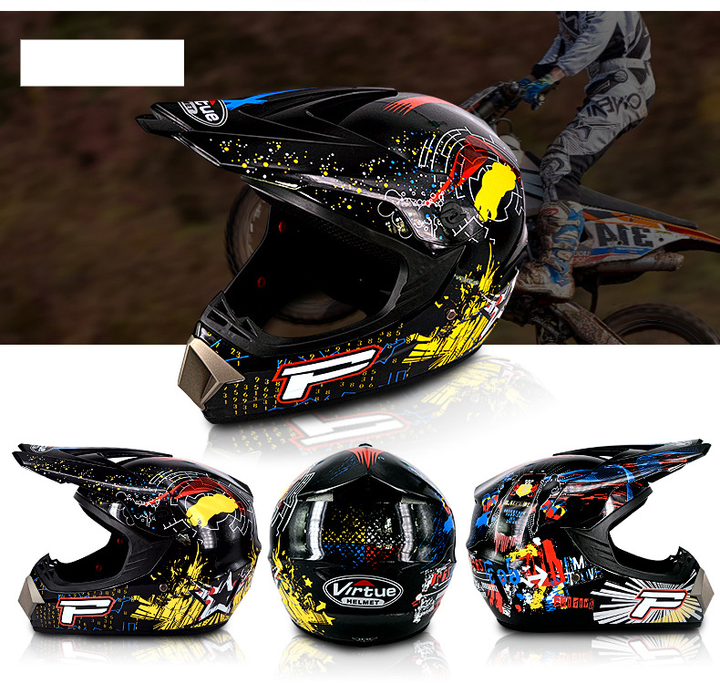 Elektreschen Go-Kart Helm fir Männer a Fraen, coolen Volldeckung fir Motorrad, Offroad, Véier-Saisons Helm_voghion.com