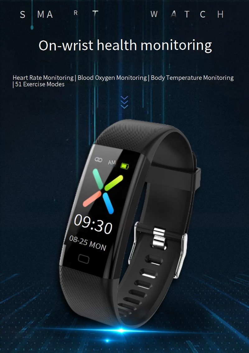 Relojes inteligentes no invasivos, reloj inteligente con control remoto de glucosa en sangre y frecuencia cardíaca, monitorización de la presión arterial y oxígeno en sangre, pulsera deportiva_voghion.com
