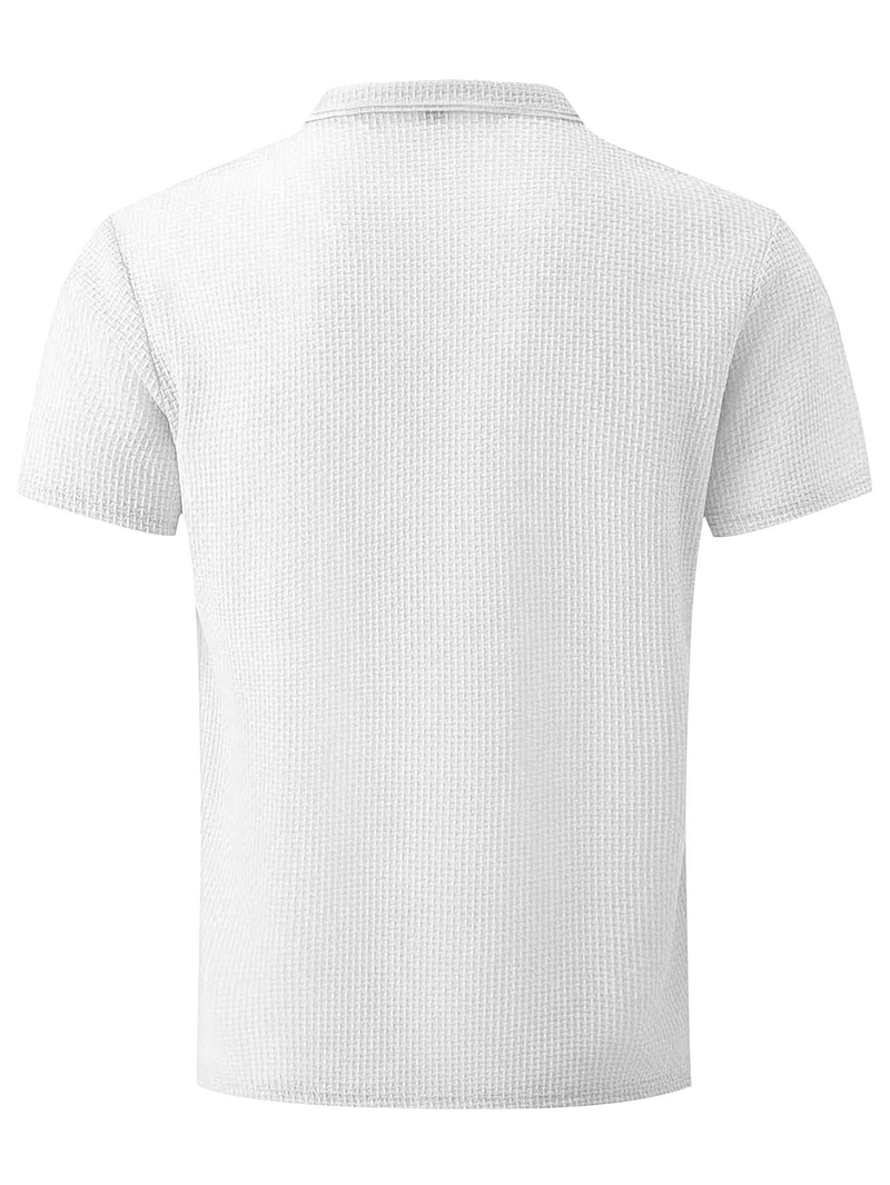 T-shirt à manches courtes pour homme, respirant et moulant, tendance été 2025._voghion.com