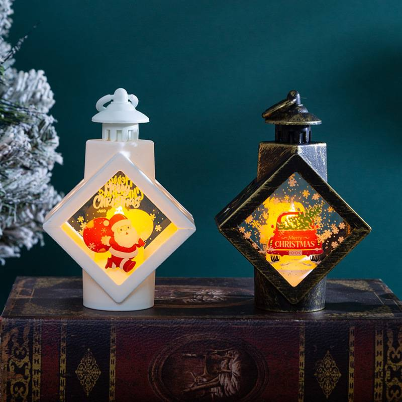 Christmas Decoration Items, Creative Wind Lanterns, Scene Arrangement Props, Party Table Ornaments And Decorations_voghion.com
