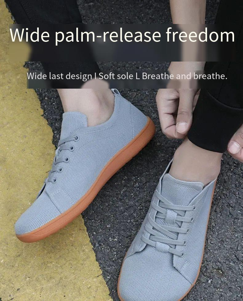 Scarpe da ginnastica da uomo a piedi nudi, con suola a caduta zero, vestibilità ampia e minimalista, relax ottimale 240627_voghion.com