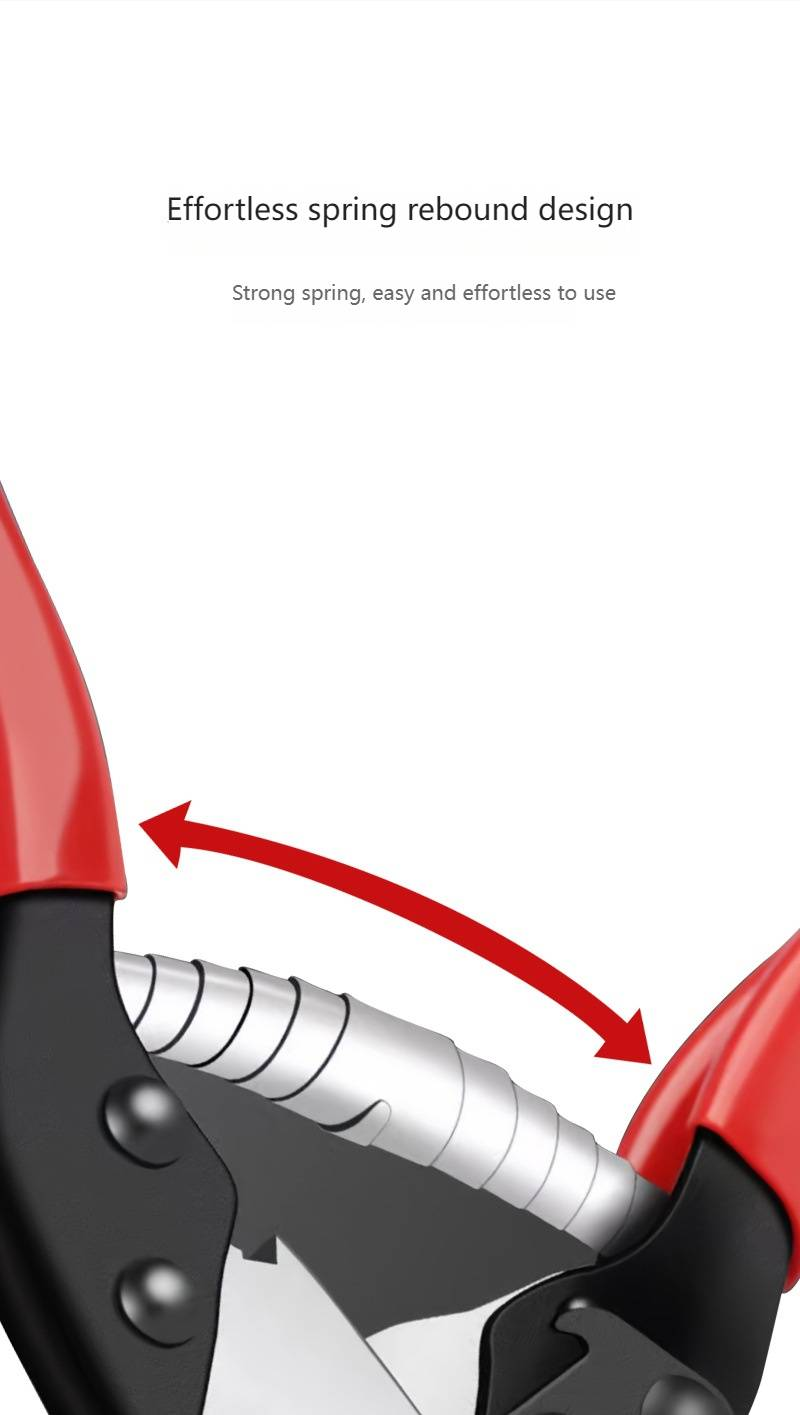 Professioneller 8-Zoll-CRV-Stahldrahtseilschneider – Hochleistungs-Bremskabelschere mit ergonomischem Griff für den industriellen Einsatz_voghion.com