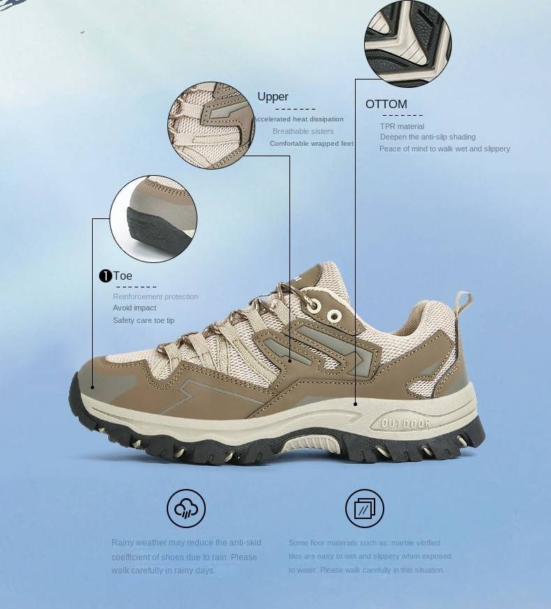 「XGXC」Chaussures basses légères pour hommes et femmes, adaptées aux styles de couples, nouvelles chaussures de sport de plein air toutes saisons 2024, bottes de randonnée._voghion.com