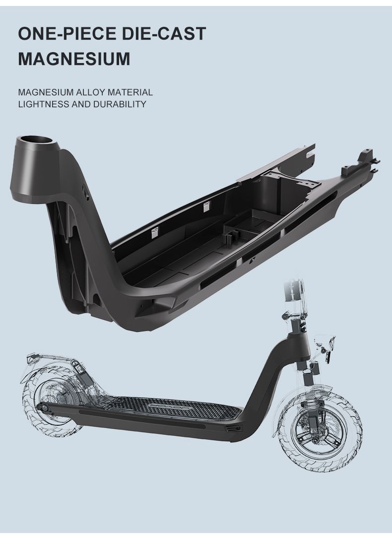 Patinete eléctrico JOYOR C10E(ABE) con certificación, motor de 500 W, para adultos, con neumáticos de 10 pulgadas y batería de 48 V y 10,4 Ah._voghion.com