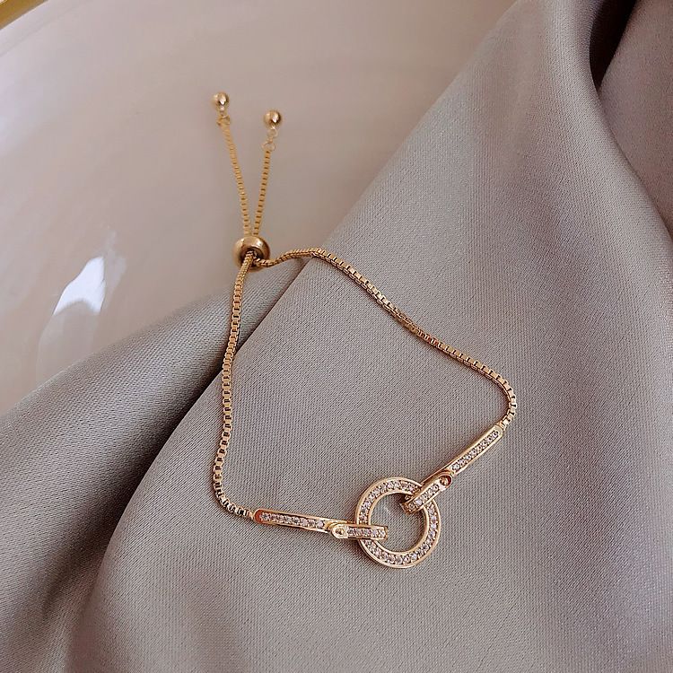 Adjustable Snake Bone Minimalist Bracelet For Women, Ins Niche Design, Internet Celebrity Cold Style Wristband,_voghion.com