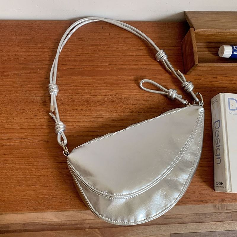 2025 Nuova borsa da ascella da donna, borsa da sella alla moda estiva, borsa a bastone francese, borsa a tracolla casual in PU per pendolari_voghion.com