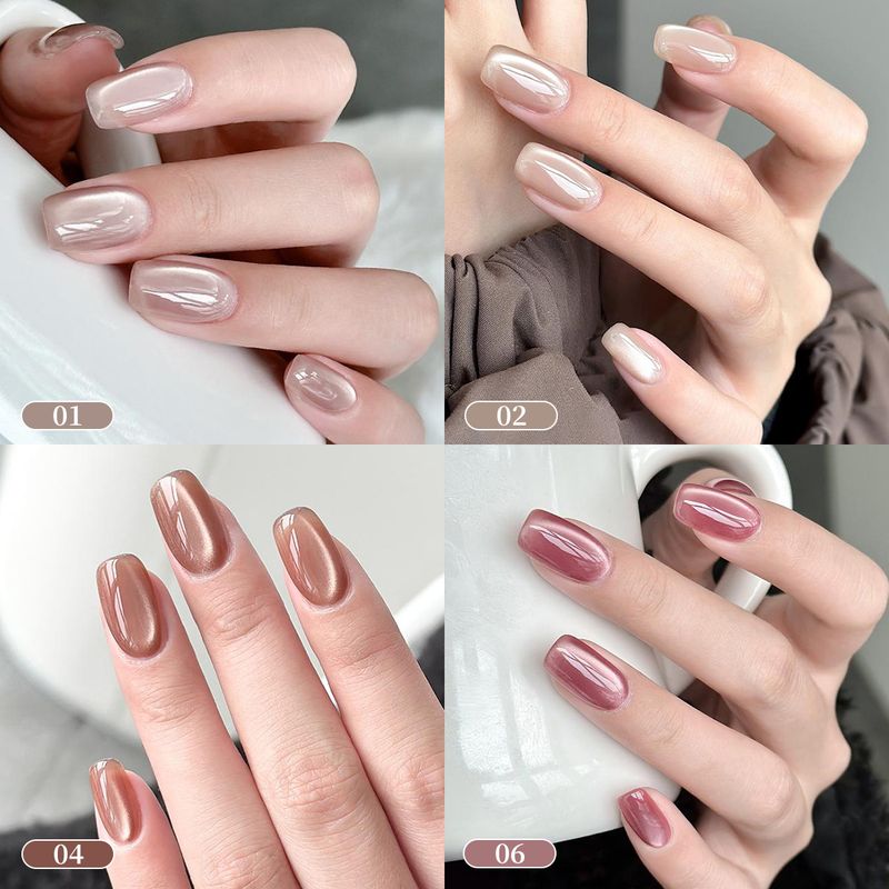 Nagelkleber im neuen Stil Internet-Berühmtheit Spring Return Flash Cat Eye Kleber Flash Reflective Beliebte Farbe Whitening Kleines Set Nagelstudio Dedicated_voghion.com