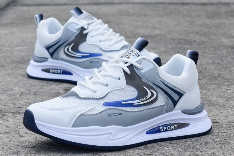 Chaussures de course décontractées et respirantes en maille pour hommes, nouvelle collection printemps-été 2024_voghion.com