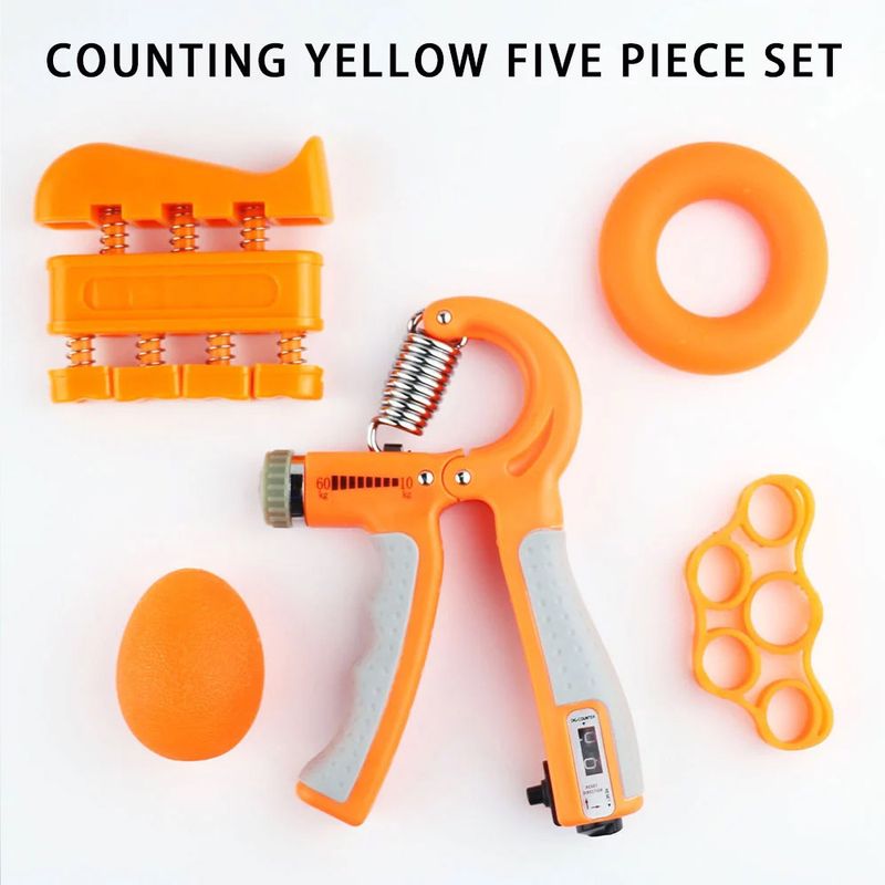 Men's Professional Arm Muscle Set Grip Strengthener Exercise Rehabilitation Training Finger Fitness Adjustable Silicone_voghion.com