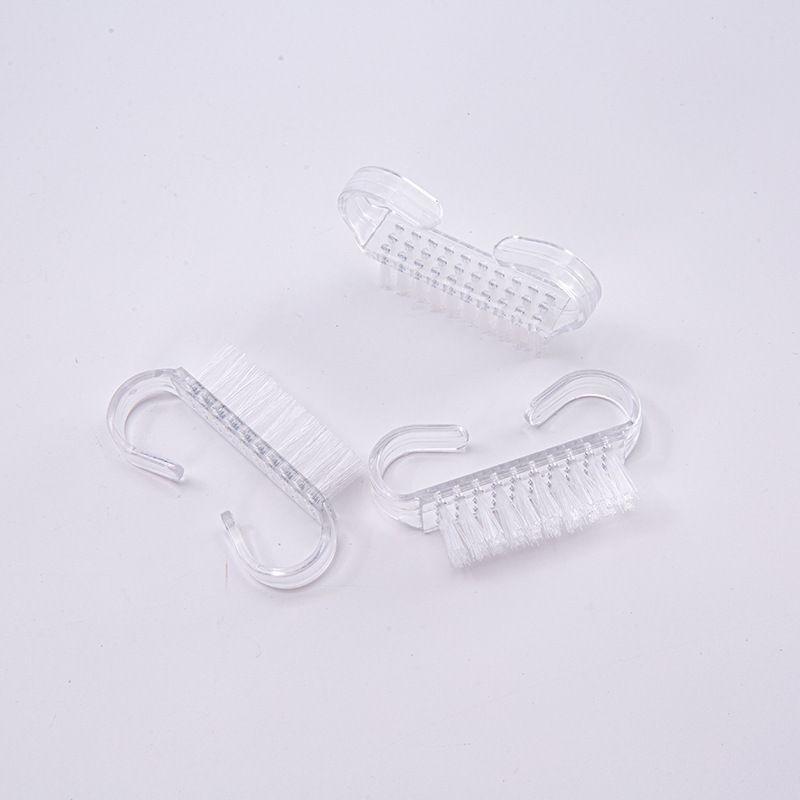 10 tk/partii akrüülküüneharjad 4 värvi küünekunsti maniküüri pediküüri pehme tolmu eemaldamise plastist küüneharjade viilimisriistade komplekt_voghion.com