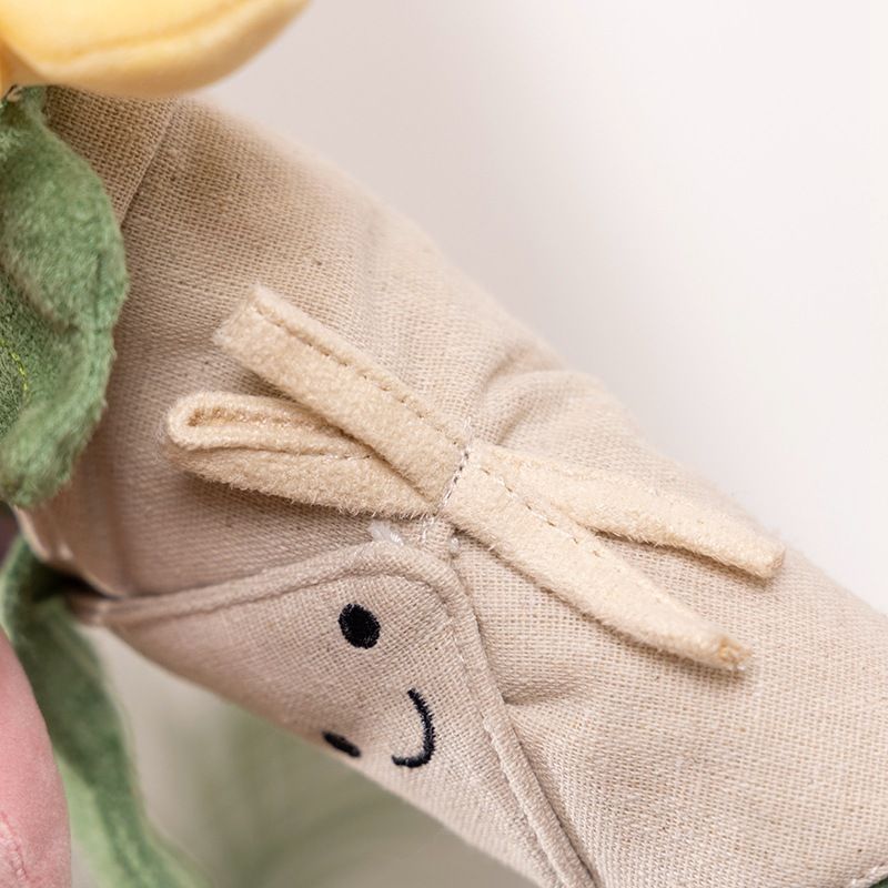 Gefüllte Plüschtiere Puppe Tulpe Narzisse Topf Daisy Bouquet Dekoration Schlafzimmer Mädchen Geschenk Charge_voghion.com
