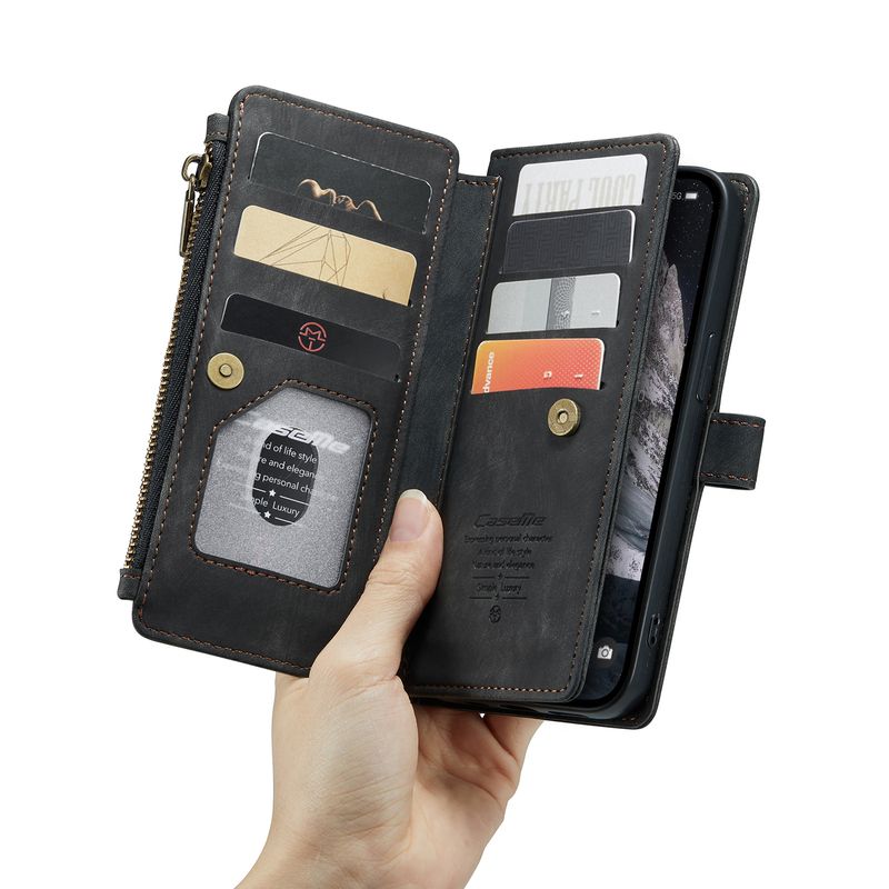 Geeignet für Neue Iphone14 Telefon Fall Apple 13 Handy Leder Fall Karte 12pro Flip Brieftasche Multifunktionale_voghion.com