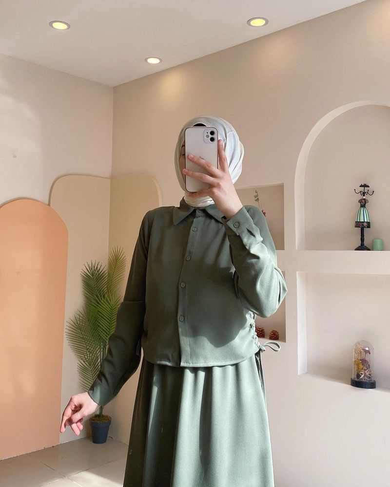 Women's Clothing Long Sleeved Shirt Temperament Women's Long Skirt Skirt Suit_voghion.com