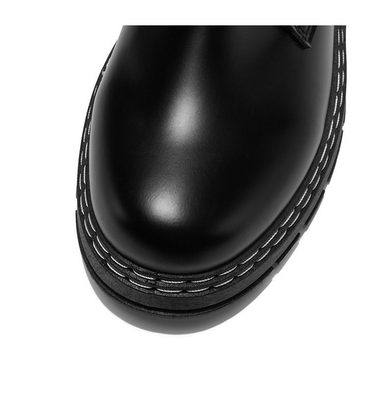 Große Größe 2025 Frühjahr Neue Schwarze Trendy Casual Herren Britische Business Lederschuhe, Formelle Arbeitsschuhe_voghion.com