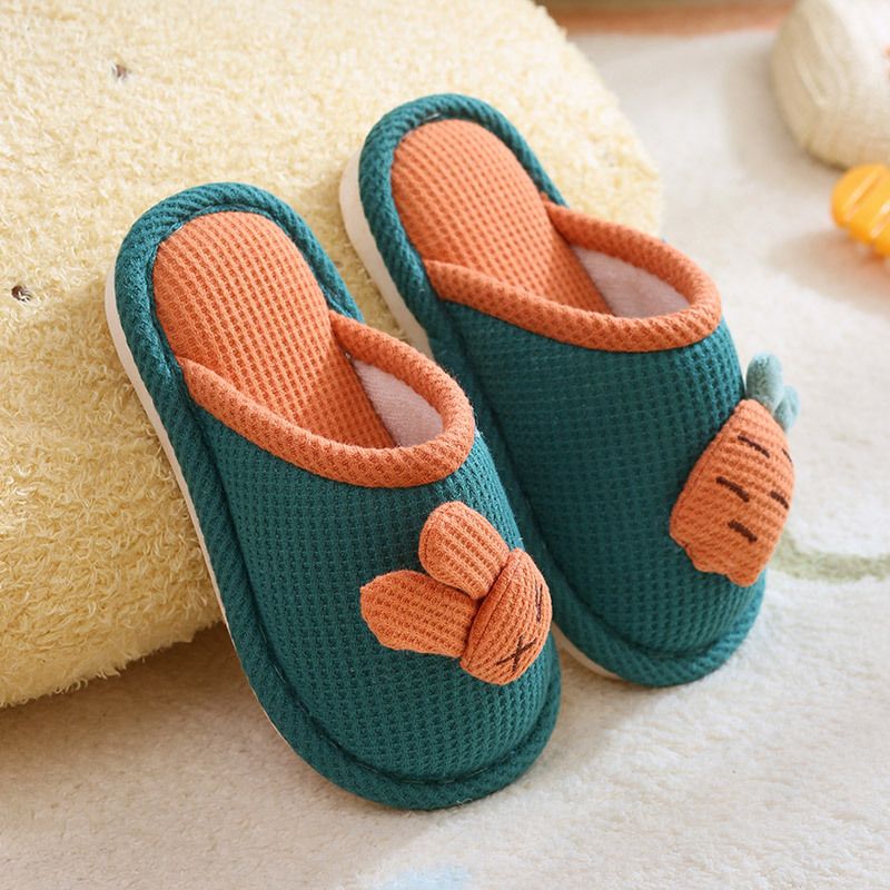 2025 Pantofole per la casa per neonati in cotone per ragazzi, scarpe calde antiscivolo per ragazze, peluche per bambini, invernali_voghion.com