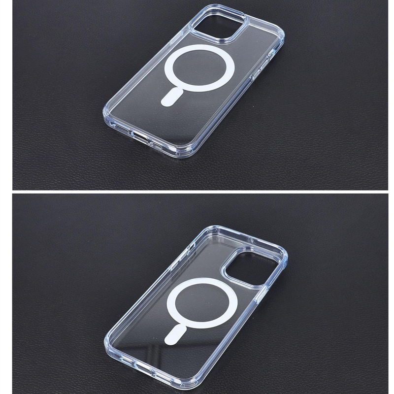 Cover For Case iPhone 15 11 12 13 14 Pro Max Mini Clear Acrylic Cases_voghion.com