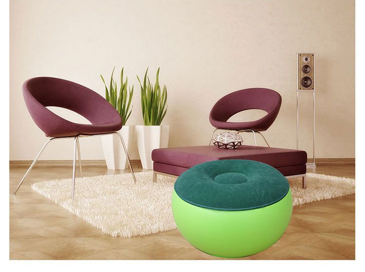 Sedia da esterno, sgabello gonfiabile portatile per yoga, poggiapiedi, sgabello da tavolino_voghion.com