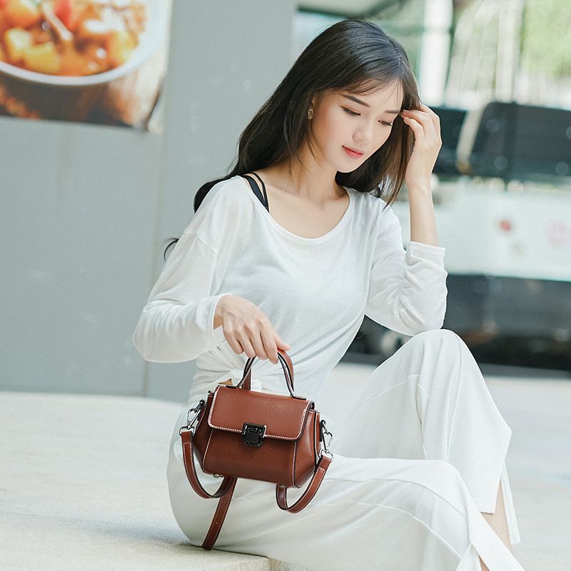 Borsa a tracolla alla moda 2025 per donna, in vera pelle, trapuntata, con tracolla a catena, piccola e alla moda, da portare sotto le ascelle_voghion.com