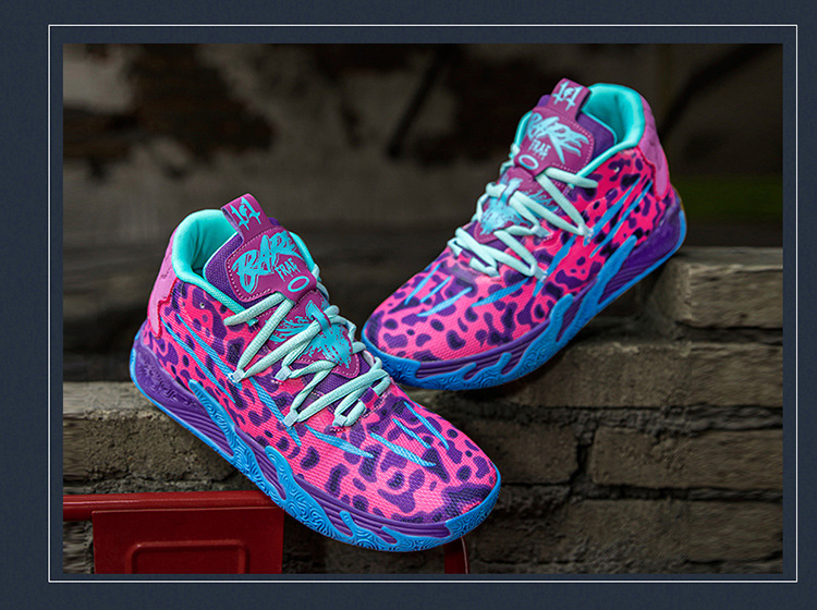 Zapatillas deportivas de baloncesto para estudiantes varones, prácticas zapatillas deportivas para niños con suelo de cemento que absorben los golpes, resistentes al desgaste y antideslizantes_voghion.com