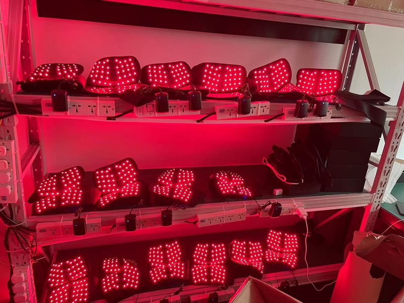 Lampada a luce rossa per ginocchio, spalla, tutore per fisioterapia a infrarossi, riscaldamento elettrico_voghion.com