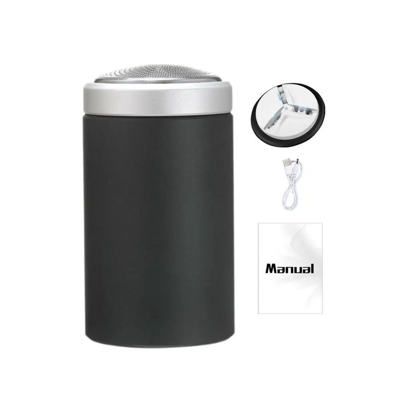 Portable Waterproof Electric Shaver with Sharp Blade Honeycomb Mesh Design Quick Clean Shaving Travel Mini Razor_voghion.com