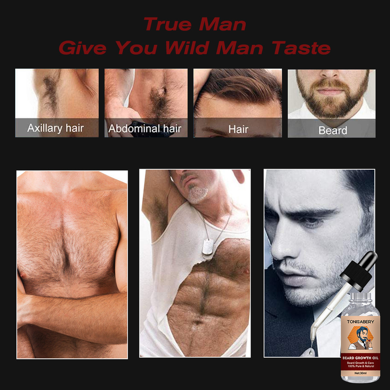 Specially Designed Domestic Customers Who Place Orders But Do Not Ship 30ml Of Oil To Nourish And Care For Their Beard_voghion.com