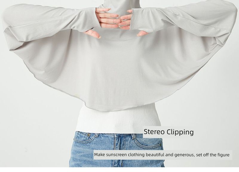 Modal Αντηλιακό Γυναικείο Καλοκαιρινό μακρυμάνικο μετάξι οδήγησης_voghion.com