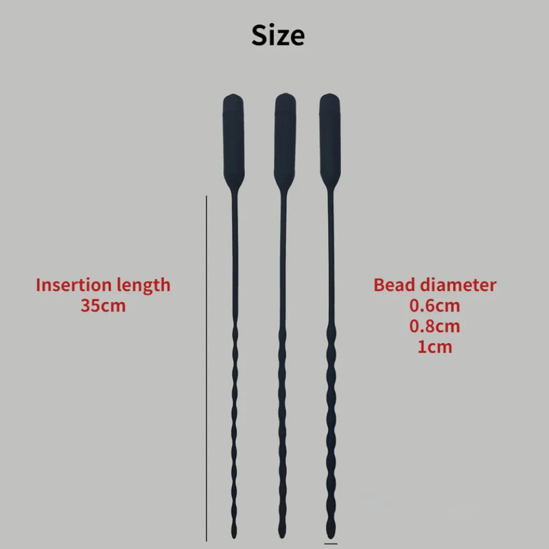 10 Frequency Urethral Vibrator Catheter  Plug Sex Toy for Men Vibrating Urethral Plug  Insertion Urethra Sound_voghion.com