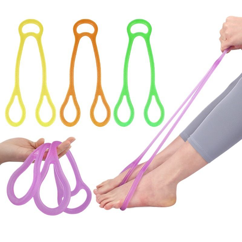 New Three-Ring Soft Elastic Stretching Shoulder Opening Back Beauty Fitness Shaping Yoga Auxiliary Resistance Band_voghion.com