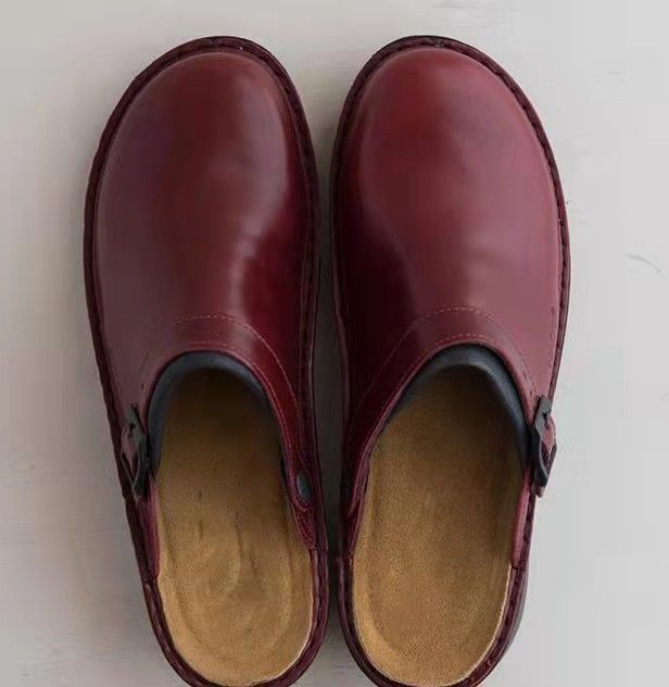 Große Sommer-Hausschuhe mit dicker Sohle und geschlossener Zehenpartie für Herren, Strandschuhe, Größe 48_voghion.com