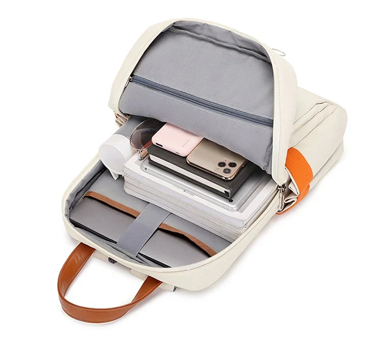 Fashion Women Backpack Large Capacity Casual Travel Bagpack 14 Inch Laptop Backpack School Bag For Teenage Girls_voghion.com