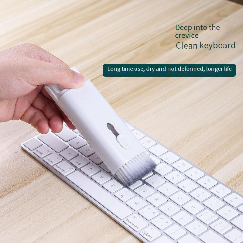 Căști Bluetooth 8 în 1 multifuncționale Bluetooth headset curățare stilou tastatură computer îndepărtarea prafului perie set digital telefon mobil_voghion.com